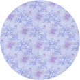 thumbnail image 1 of Ahgly Company Tapis d'Intérieur Lavable en Machine Carré Transitionnel Bleu Ciel, 3 Pieds Carré, 1 of 7