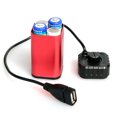 thumbnail image 4 of SNNROO ESTONE Waterproof 5V USB Portable 4X AA Battery Charger Holder Kit Power Bank Case Box, 4 of 14