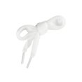 thumbnail image 2 of INSPIRE CHIC Women's Wide Ribbon Shoe Laces Flat Velvet Shoelaces Strings White 100cm/39", 2 of 6
