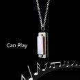 thumbnail image 3 of Mini Harmonica Collier Hommes et Femmes Niche Design Sens Pendentif Musical Peut Souffler le Son Senior Créatif Petits Instruments Collier, 3 of 6