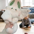 thumbnail image 1 of Toy for Girls Kids | Large White Bat Rabbit Doll Sleep Companion | Cuddly Stuffed Animal Toy Birthday, 1 of 7