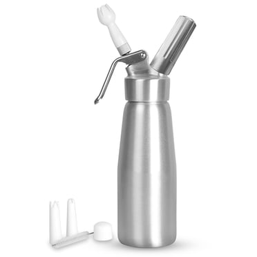 500ml Whipped Cream Dispenser Professional Aluminum Leak Resistant Cream Whipper Fancy Desserts Maker