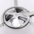 thumbnail image 3 of Stainless Steel Round Chafing Dish Buffet Warmer With Lid And Fuel Holder For Catering Events Kitchen Party Dining, 3 of 3