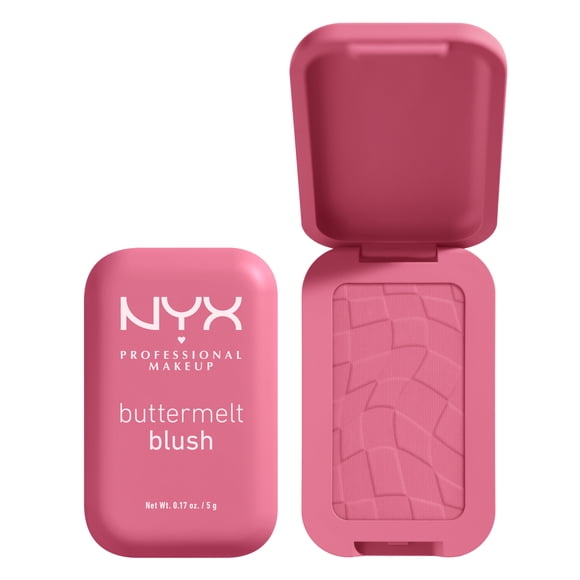 NYX Professional Makeup Buttermelt Blush, 12H Wear, 5g