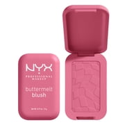 NYX Professional Makeup Buttermelt Blush, 12H Wear, 5g