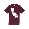 thumbnail image 1 of Gravity TradIng Cali Short-Sleeve T-Shirt - Athletic Maroon - White Logo - Medium, 1 of 1