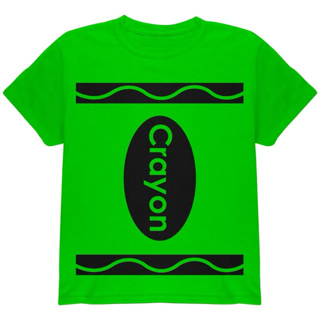 Halloween Crayon Costume Youth T Shirt