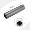 thumbnail image 2 of Uxcell Rigid Round Pipes High Impact for Water Pipe Crafts Cable Sleeve Light Grey 81.4mm x 90mm, 2 of 6