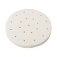 thumbnail image 1 of Papier Vapeur Jetable avec Trous Tapis Vapeur Rond Papier Chignon Silicone< W9V4, 1 of 9