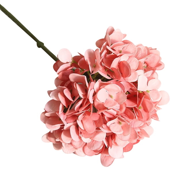 EGNMCR Fake Flowers, Artificial Flowers Hydrangea Macarons Artificial Flower Plant Bonsai Wedding Decorations INS Wind Simulation cherry blossom