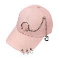 thumbnail image 1 of maskred Stylish Hat For Men Casual Comfort And Sun Protection Easy To Wear Outdoor Activities Baseball Cap Pink Adjustable 1Set, 1 of 6