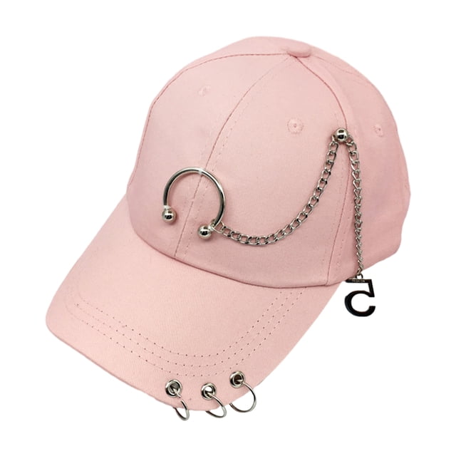 maskred Stylish Hat For Men Casual Comfort And Sun Protection Easy To Wear Outdoor Activities Baseball Cap Pink Adjustable 1Set