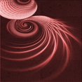 thumbnail image 1 of Ahgly Company Machine Washable Indoor Square Transitional Fire Brick Red Area Rugs, 5' Square, 1 of 7