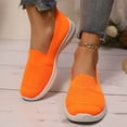 thumbnail image 3 of Mepaouo Chaussures Mocassins de Marche pour Femmes à Enfiler Légères à Bout Rond en Tricot Plates Espadrilles de Course Tennis, 3 of 8
