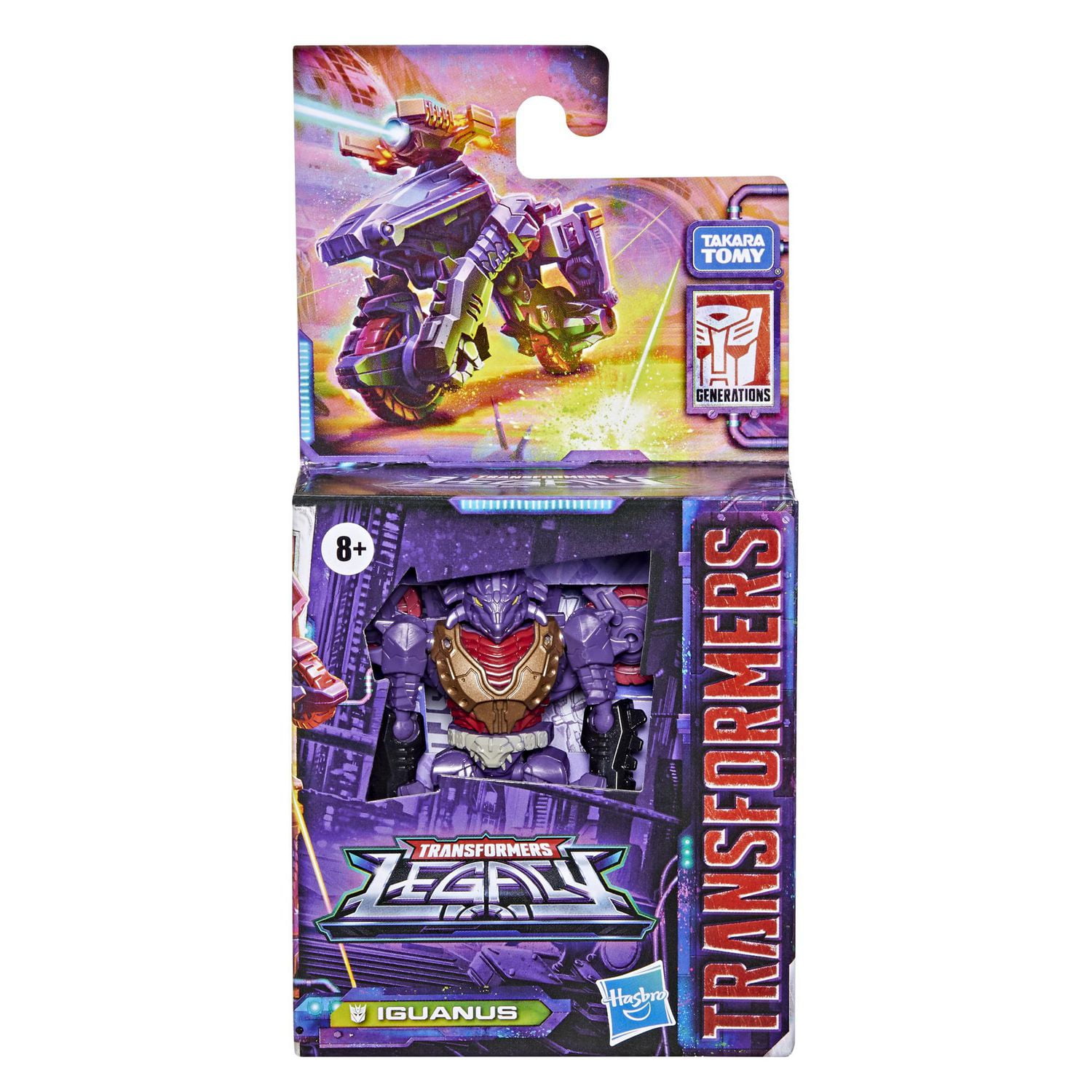 Transformers Generations Legacy, figurine Iguanus classe Origine, pour enfants à partir de 8 ans, 8,5 cm