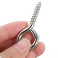 thumbnail image 4 of 10pcs Screw Eye Pins Metal Eye Hooks Diy Crafts Eye Hooks Cable Fixing Hooks, 4 of 8