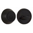 thumbnail image 1 of Single Cylinder Deadbolt with Adjustable Latch & Deadbolt Strike, Oil Rubbed Bronze, 1 of 1