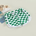 thumbnail image 2 of Girl Summer Shorts Checkerboard Tie-up Elastic Waist Short Pants, 2 of 6