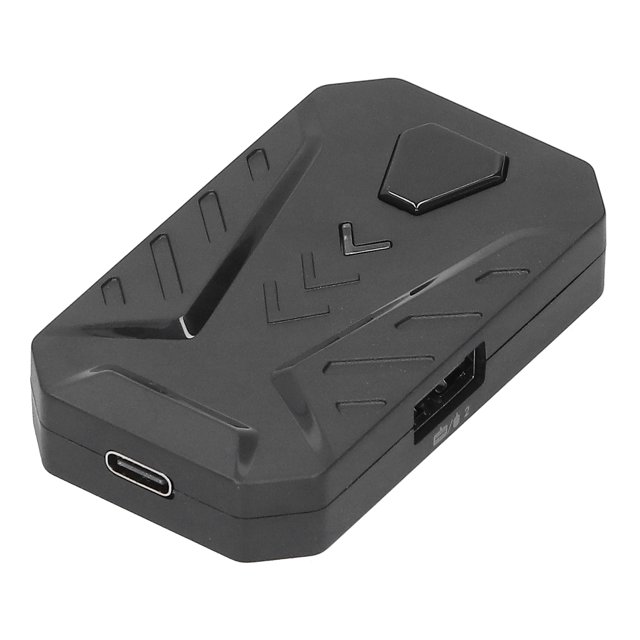 Wired Keyboard Mouse Converter, Portable Gaming Adapter With Programmable Ffreely Set Buttons, Mouse Controller Adapter, Keyboard Mouse Controller Adapter ABS Material