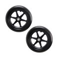 thumbnail image 1 of tredstone 2pcs/set Anti-skid Wheelchair Rear Wheel With Strong Bearing Capacity For Manual Wheelchairs black, 1 of 6