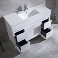 thumbnail image 3 of SERA Indy Coiffeuse de Salle de Bain Blanche, 3 of 6
