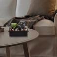 thumbnail image 2 of DEBGFS Tabletop Fountain with Light Battery/USB Operated Mini Indoor Water Fountain Feature Zen Meditation Fountain Decor for Table Office Home, 2 of 7