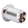 thumbnail image 1 of Bouton 32 mm pour Machine de Jeu, Petit Bouton Rond Plaqué, Remplacement avec Lumière Rouge, 1 of 7