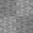 thumbnail image 1 of Ahgly Tapis d'Intérieur Lavable en Machine Carré Gris Cendré Transitionnel, 5 Pieds Carré, 1 of 7