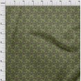 thumbnail image 3 of oneOone Viscose Jersey Fabric Leaves & Floral Block Print Fabric BTY 60 Inch Wide, 3 of 4