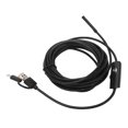 thumbnail image 3 of USB Endoscope, 5.5mm Diameter 3 In 1 IP67 Waterproof 67 Degree View 640 X 480 Resolution Snake Camera 6Pcs LED Lights Micro Interface USB Interface Type C Borescope For Pipelines, 3 of 8