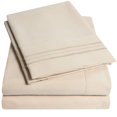 thumbnail image 1 of 1500 Supreme Collection Ensemble de Draps Courts Grand pour VR, Gris - Draps Courts Grand pour Matelas de Roulotte VR, 1500 Supreme Collection Draps Doux, Format Grand pour VR, Gris, 1 of 2