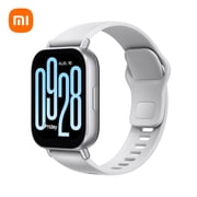 Redmi Watch 5 Active Smartwatch with 2" Display - 18-Day Battery, 5ATM Waterproof, Health Monitor, Midnight Silver Silicone Strap