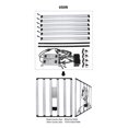 thumbnail image 2 of 240W 320W 480W 600W LM301H EVO V5 LED Grow Light Bar, Turn On/off Grow Tent Complete Kit, 2 of 7