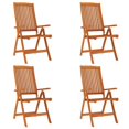 thumbnail image 2 of vidaXL 7 Piece Garden Dining Set Solid Wood Eucalyptus, 2 of 5