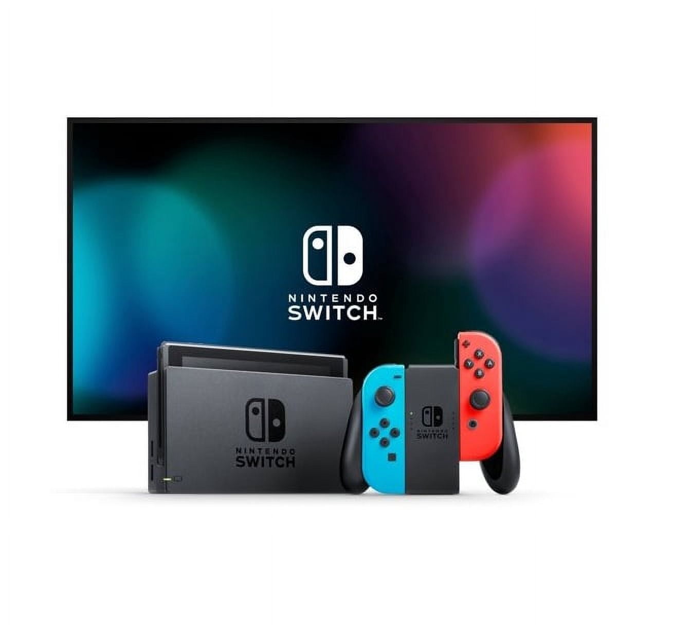 Nintendo Switch Nintendo Switch HAD-S-KAAAH Restored Nintendo HAD-S-KABAA Console with Neon Blue and Neon Red