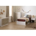 thumbnail image 3 of South Shore Hourra 6-Drawer Dresser for Child, in Soft Elm and White, 3 of 13