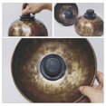 thumbnail image 4 of 3 Pcs Poignée à Ventouse pour Bol Chantant Caoutchouc Rond Noir Fixation Stable, 4 of 8