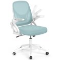 thumbnail image 1 of Costway Mesh Office Chair with Lumbar Support & Flip-up Arms Rolling Casters for Work, 1 of 10