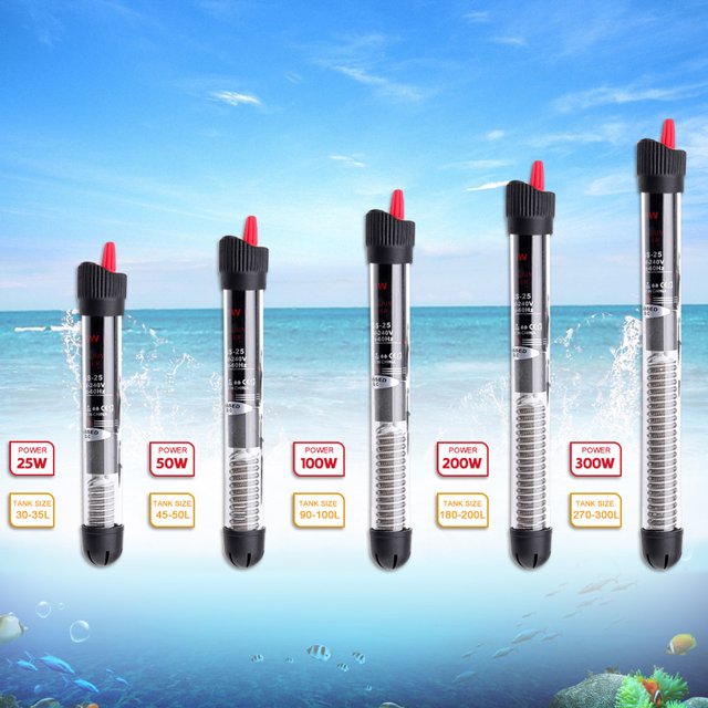 Volkmi Fish tank heating rod aquarium automatic constant temperature heating rod turtle heating rod constant temperature rod European regulation US regulation US regulation 100W (110V)