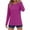 Hot Pink, variant on Pisexur Women's UPF 50+ Sun Protection Long Sleeve Shirt, Round Neck Quick Dry Workout Top, Lightweight Breathable UV Tee for Hiking Running Daily Wear Black,M