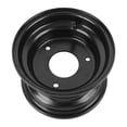 thumbnail image 2 of Go Kart Wheel Rim, 6 Inch Wheel Rim Stylish Look 145/70-6 Enhanced Traction 3 Holes  for Quad Dirt Bike, 2 of 7