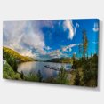 thumbnail image 2 of Sognefjord en Norvège Panorama - Impression sur Toile Paysage, 2 of 4