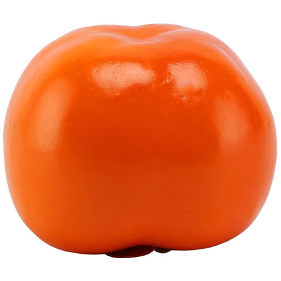 Bangcool Artificial Fruit Multi-use Realistic Persimmon Fake Fruit Photo Prop Home Decor