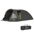 thumbnail image 1 of Outsunny Waterproof Camping Tent with 2 Rooms, 2-4 Person Tent, 1 of 10