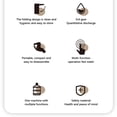 thumbnail image 2 of Distributeur d'Eau Automatique Pliable avec Batterie Rechargeable, Admission d'Eau Quantitative Intelligente, Conception Portable pour la Maison et l'Extérieur, Seaux Standard, 2 of 8