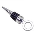 thumbnail image 2 of EGNMCR Alloy Wine Bottle Stopper Metal Clear Rhinestones Bottle stopper, 2 of 2