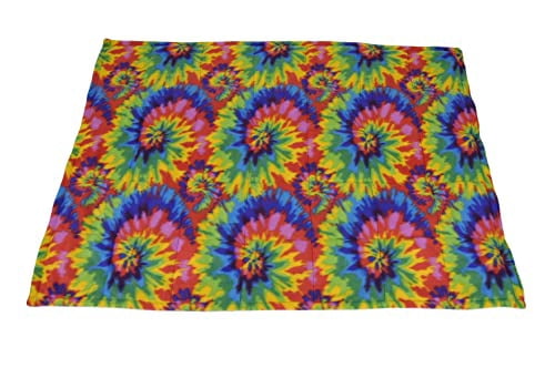 COVERED IN COMFORT 1543193 FLEECE WEIGHTED BLANKET-M-MULTI COLOR