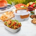 thumbnail image 3 of Contenant Repas Chauffant Portable pour Voyage en Plein Air et Pique-Nique - Contrôle de Température Réglable, Alimentation Rechargeable, Conception Compacte Pliable en Aluminium pour Tous les Âges et les Amateurs de Randonnée, 3 of 4