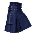 thumbnail image 3 of Sens du Design Tendance Mode Robe Écossaise de Vacances Couleur Jupe Plissée pour Hommes Pantalon Décontracté Catégorie, 3 of 3