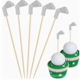 thumbnail image 2 of Picks 4.7 IN Fancy Toothpicks For Wooden Skewers For Sandwich, 2 of 9